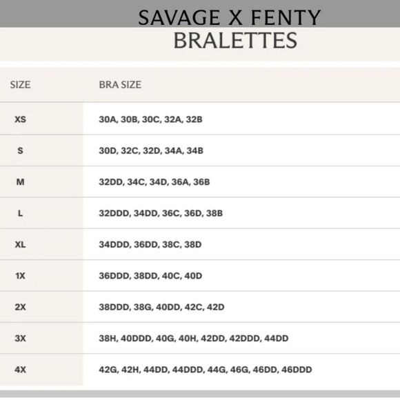 Savage X Alice Bloomfield Bralette, Approx 2X (A6) - Picture 6 of 6